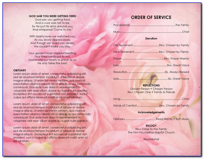 Free Funeral Letter Templates