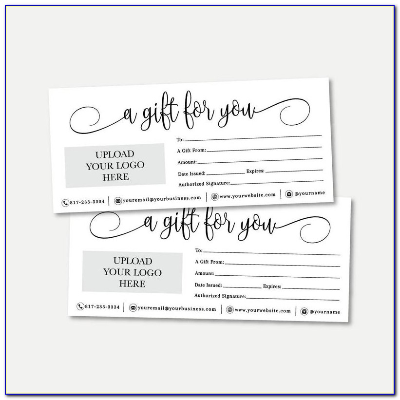 Free Gift Voucher Templates To Download