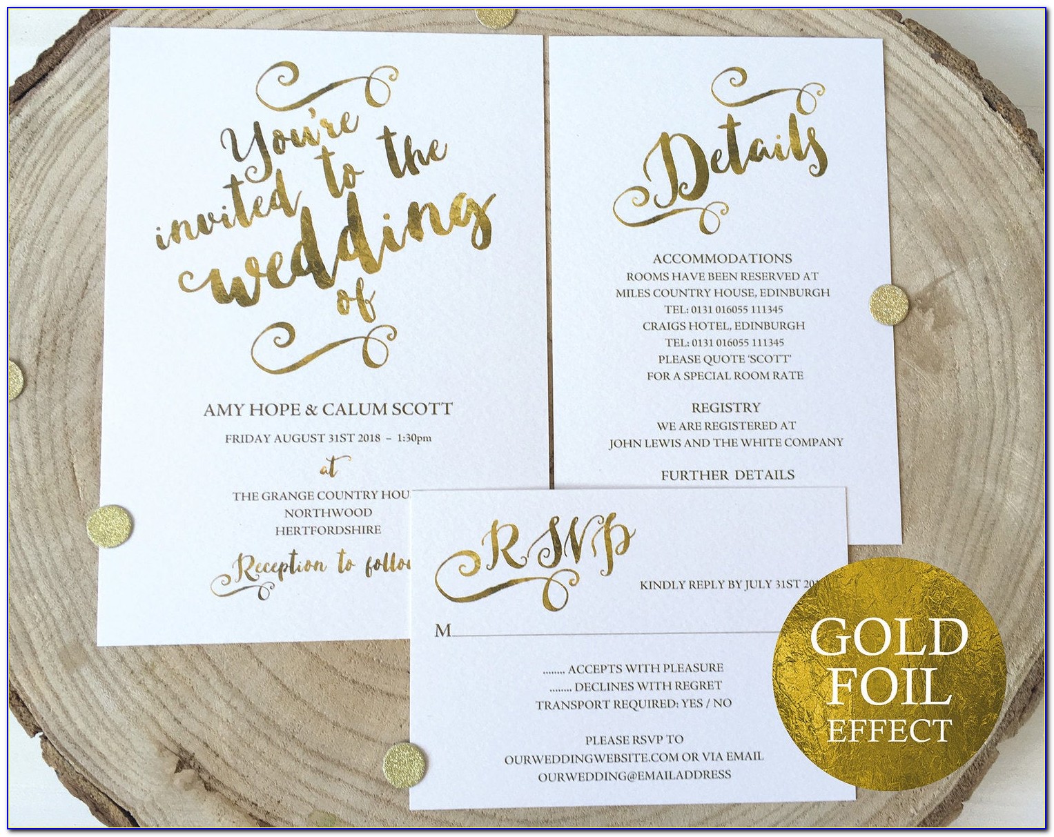 Free Golden Wedding Anniversary Invitation Templates