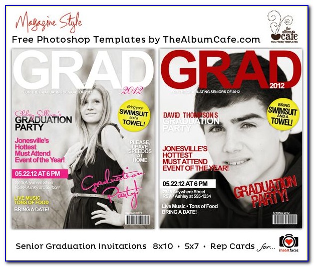 Free Graduation Invitation Templates For Publisher
