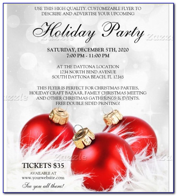 Free Holiday Flyer Template Downloads