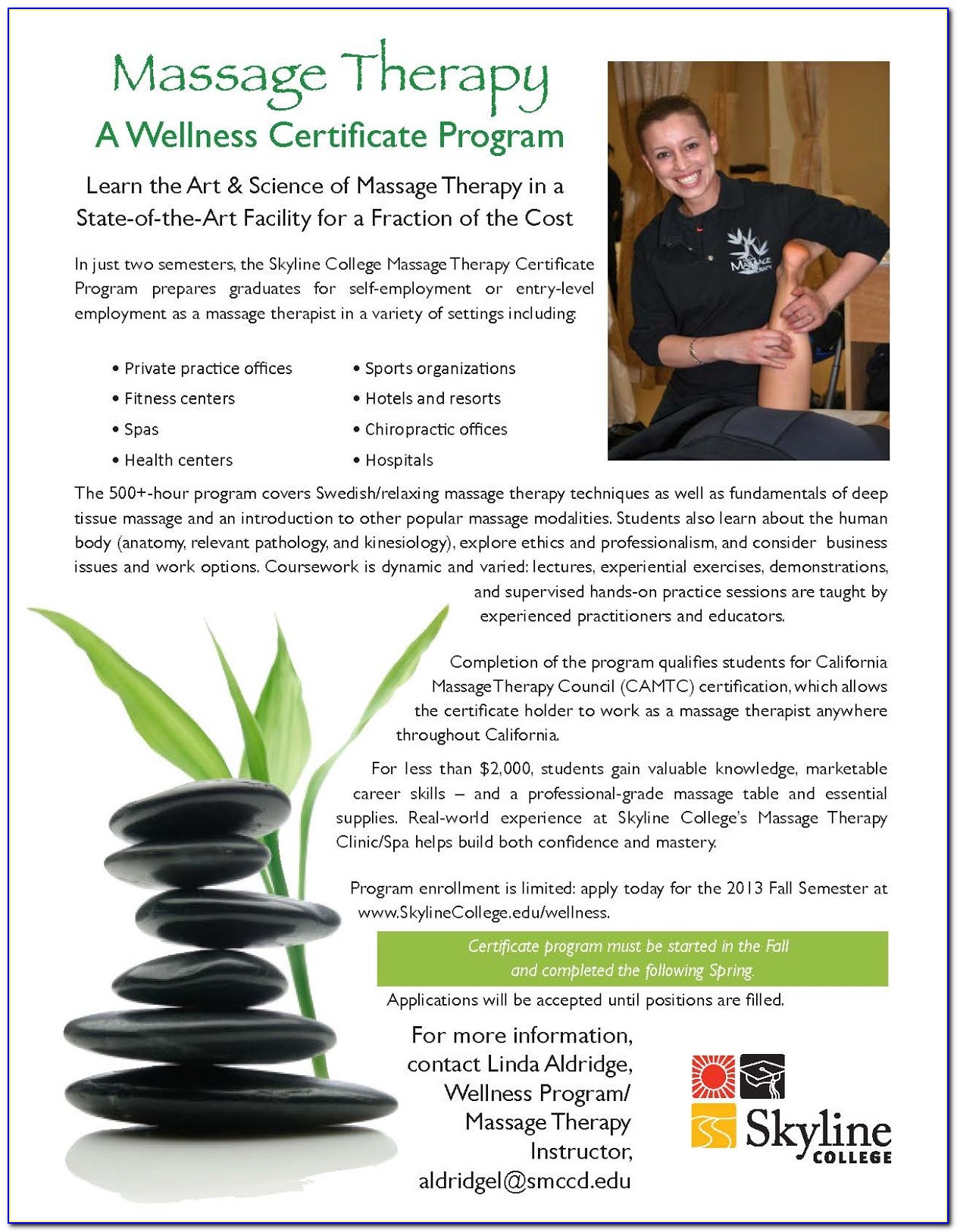 Free Massage Therapy Flyer Templates