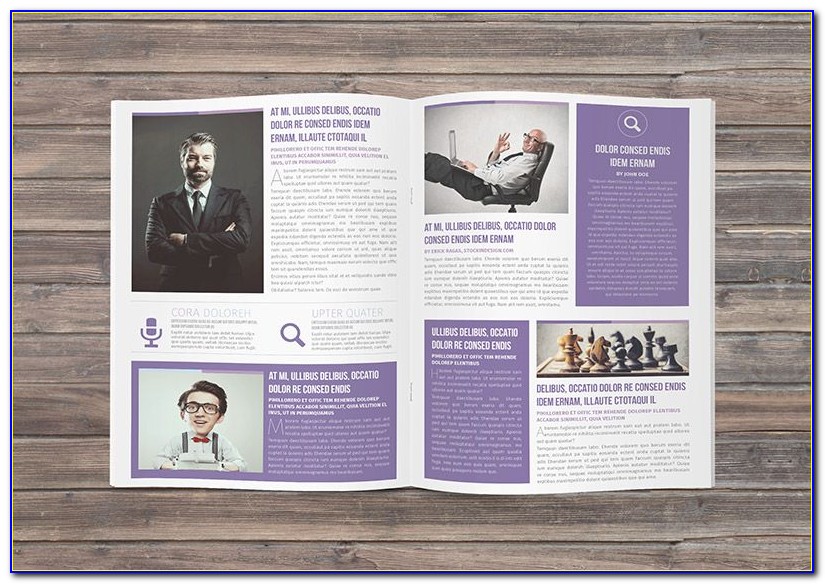 Free Newsletter Template Indesign
