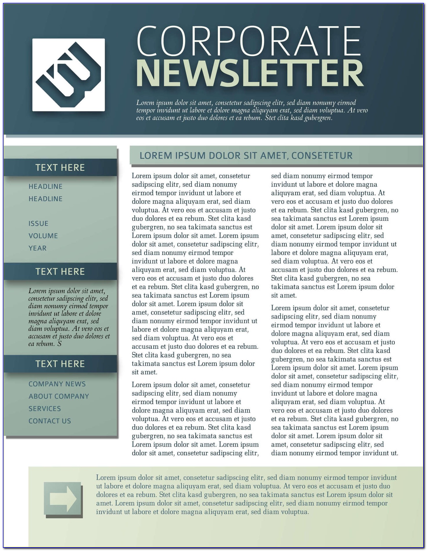 Free Newsletter Templates For Microsoft Word
