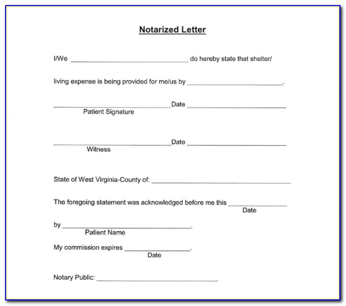 Free Notary Seal Template