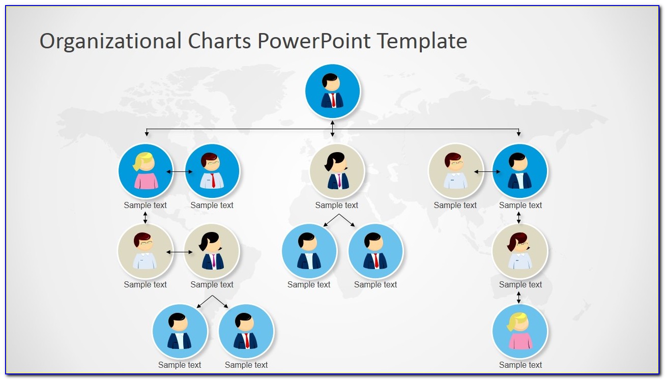 Free Org Chart Template Powerpoint