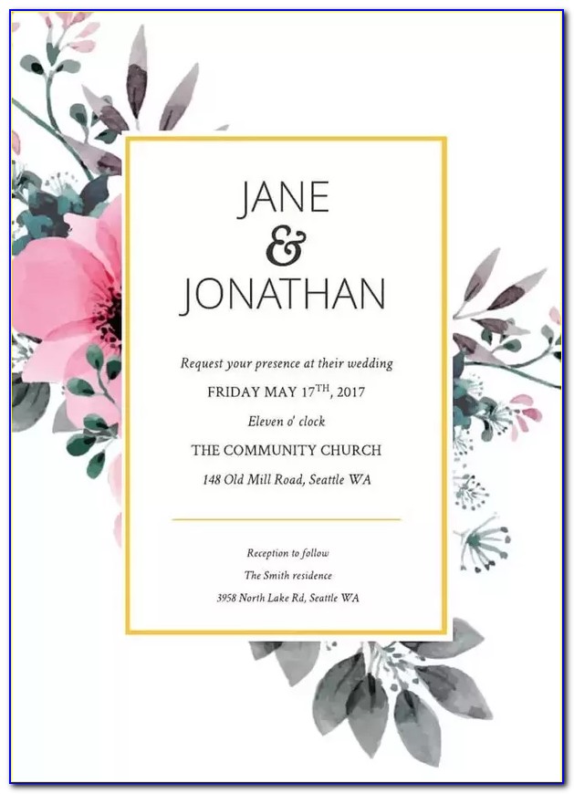 Free Party Invitations Templates Online