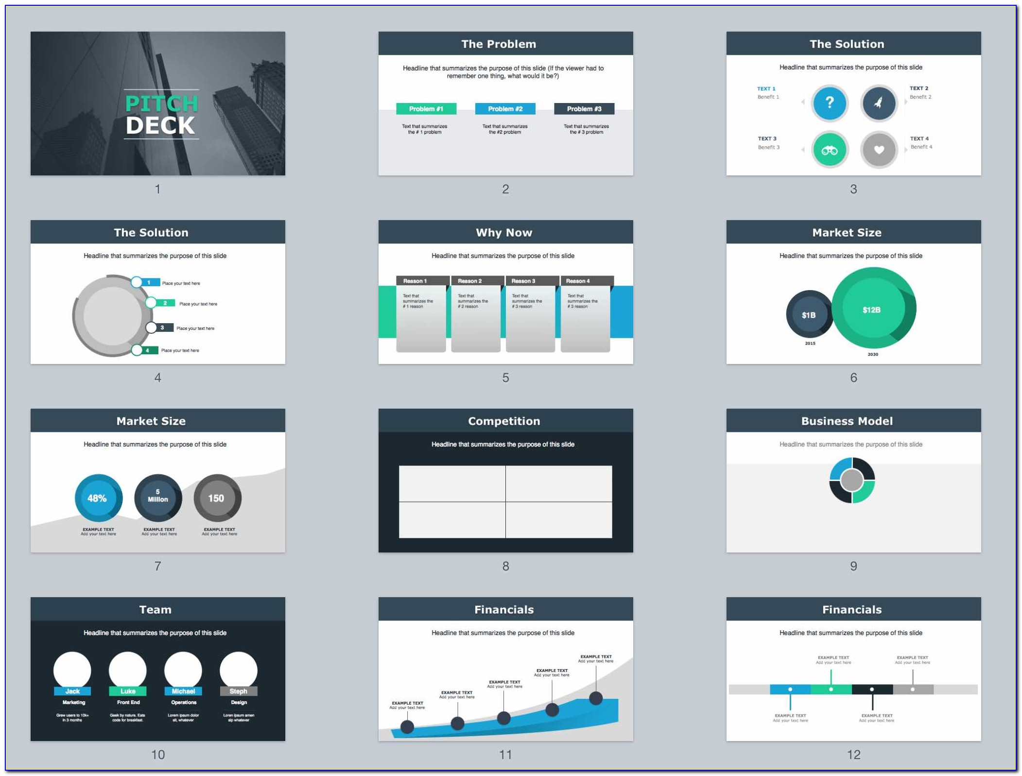 Free Pitch Deck Template Download