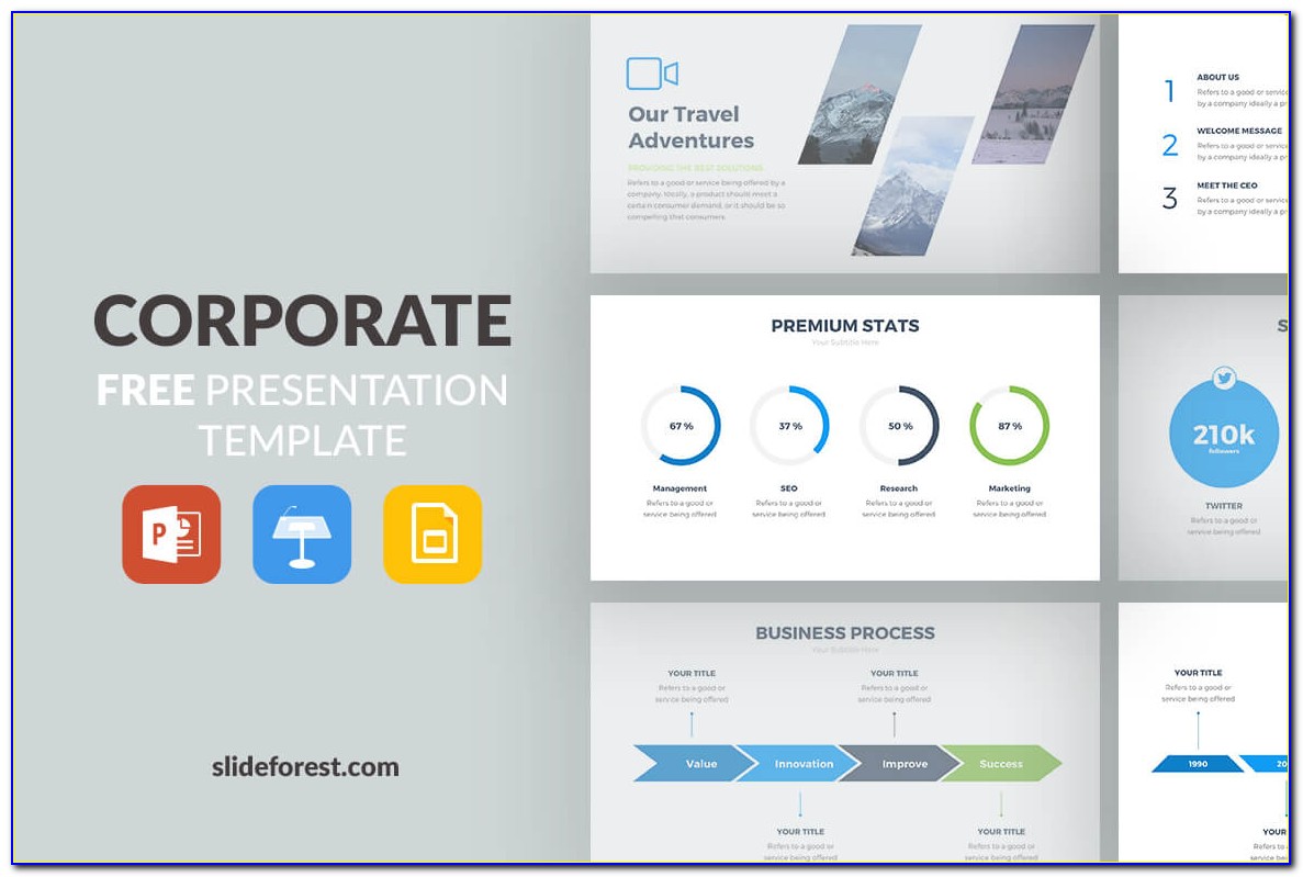 Free Presentation Powerpoint Templates Download