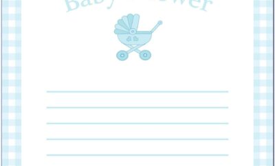 Free Printable Baby Shower Invitation Templates For Word