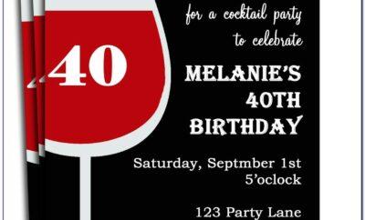 Free Printable Birthday Party Invitations For Adults