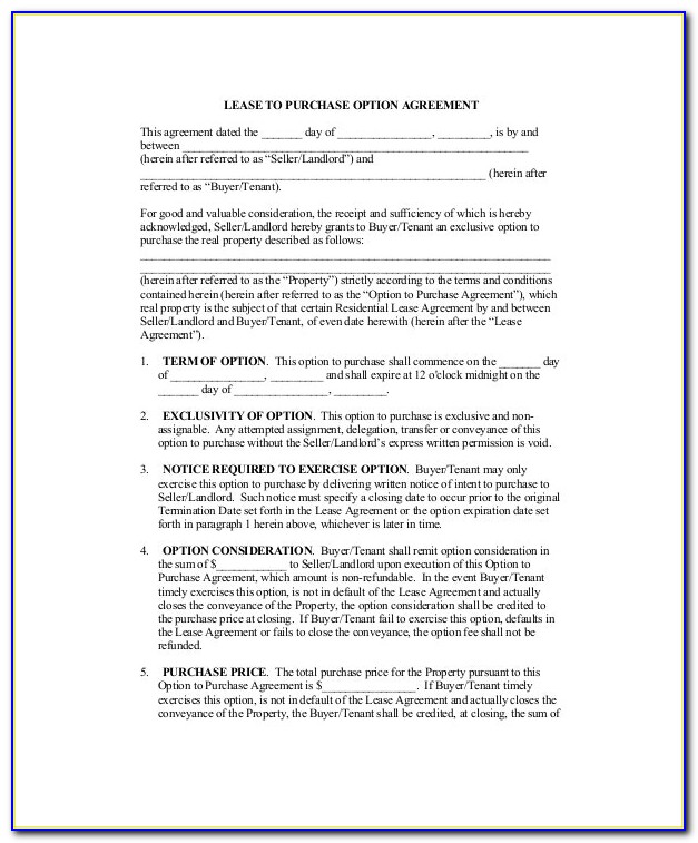 Free Printable Commercial Lease Agreement Pdf