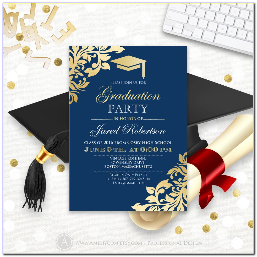 Free Printable Graduation Invitations Templates 2015