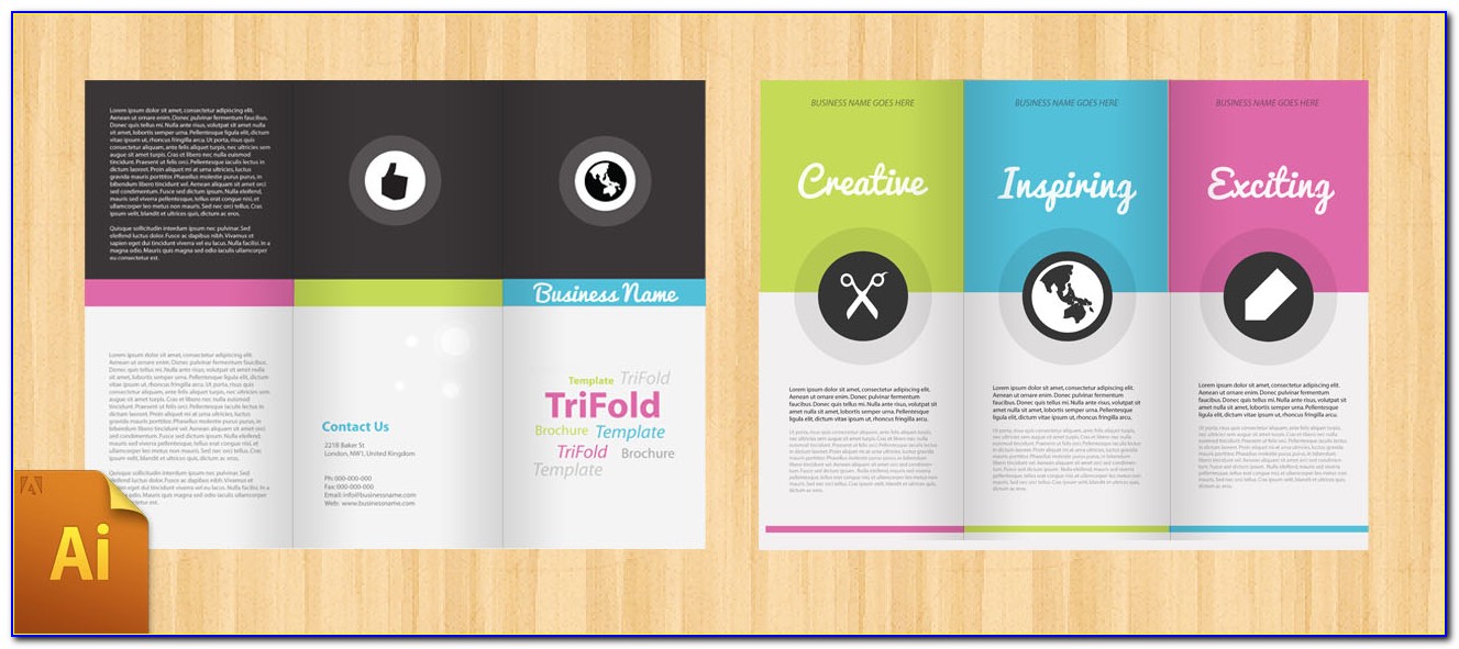 Free Printable Tri Fold Brochures Templates