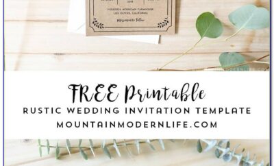 Free Printable Wedding Invitations Templates Uk