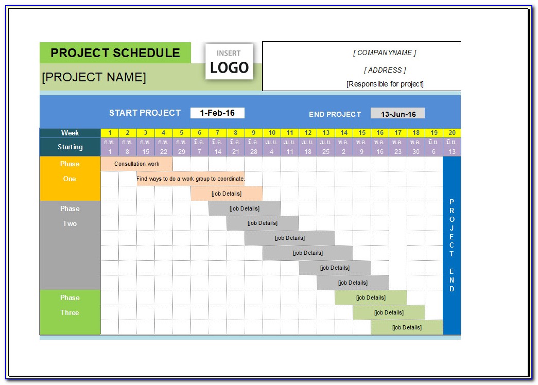 Free Project Management Templates Excel