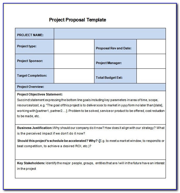 Free Project Portfolio Management Template Excel