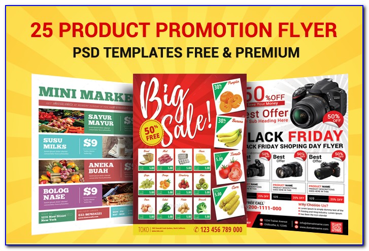 Free Promotional Flyer Psd Templates