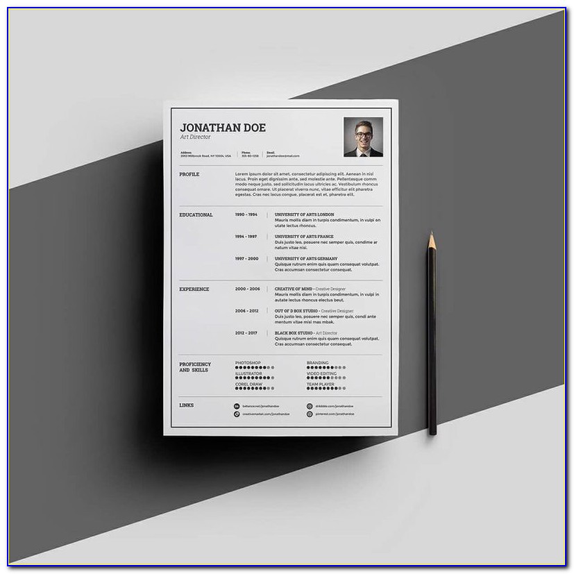 Free Resume Template For Microsoft Word