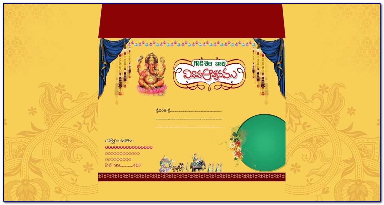 Indian Engagement Invitation Video Templates Free Download