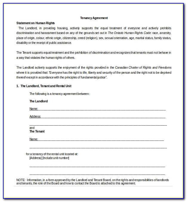 Lodger Agreement Template Free Download