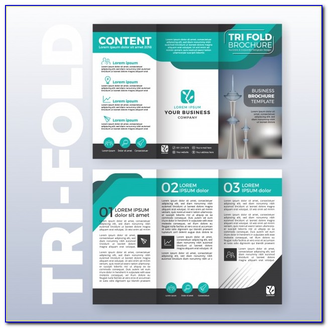 2 Fold Brochure Template Free Download Psd