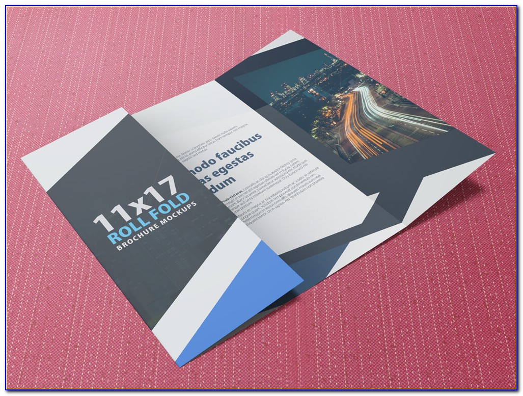 4 Fold Brochure Template Indesign Free