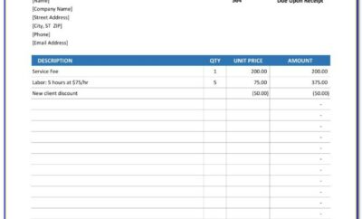 Budget Control Report Excel Template
