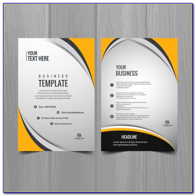 Business Brochure Templates Word Free Download