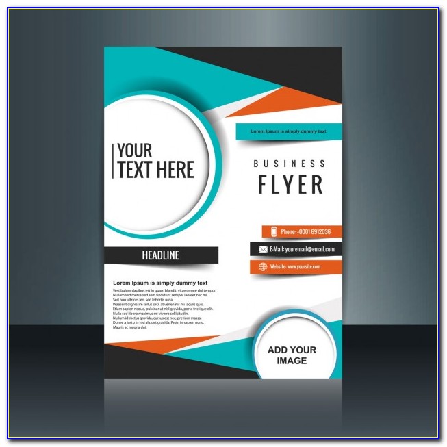 Business Flyer Templates Vector Free Download