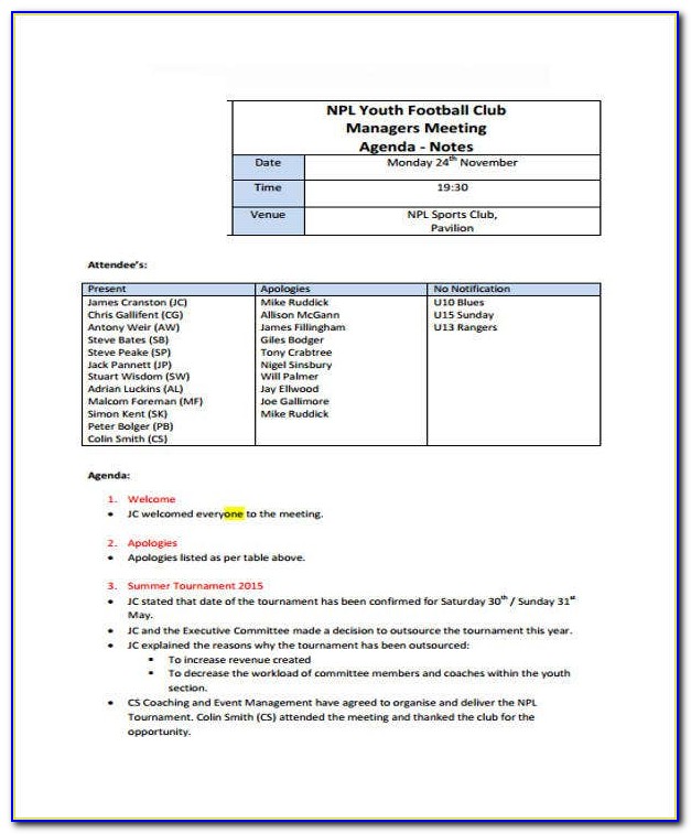 College Football Coach Resume Template