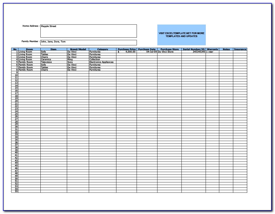 Excel Based Inventory Management Templates
