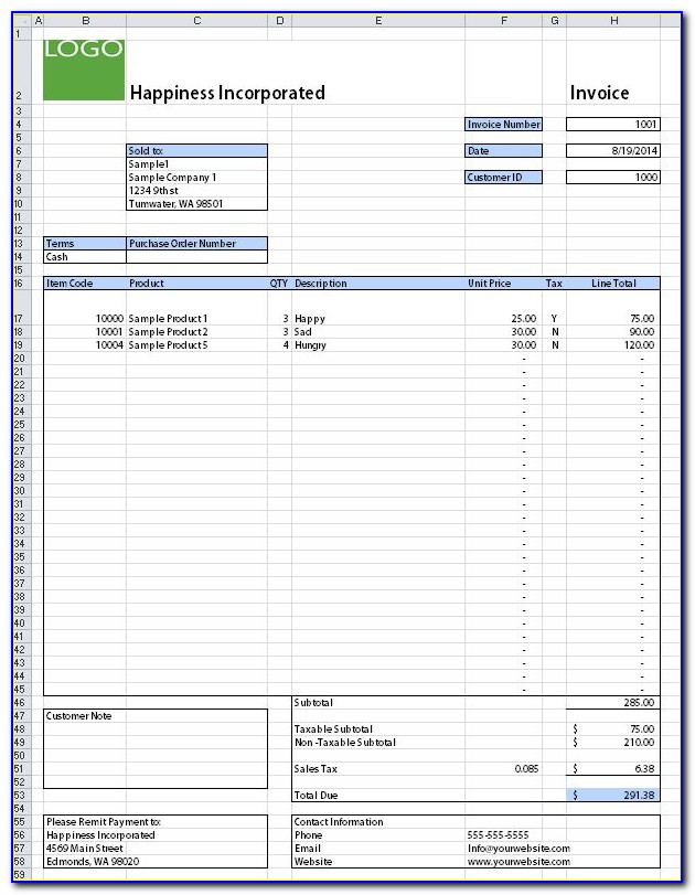 Excel Bookkeeping Template Australia