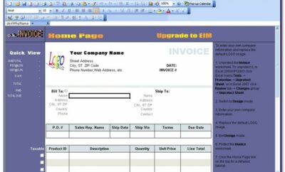Excel Bookkeeping Templates Canada