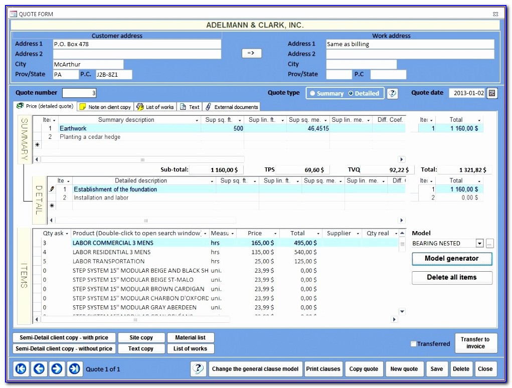 Excel Customer Database Template Download