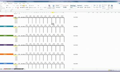 Excel Employee Schedule Template Macro