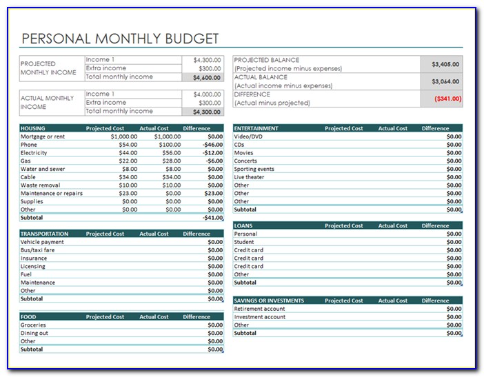 Excel Expense Report Template Software Windows 7
