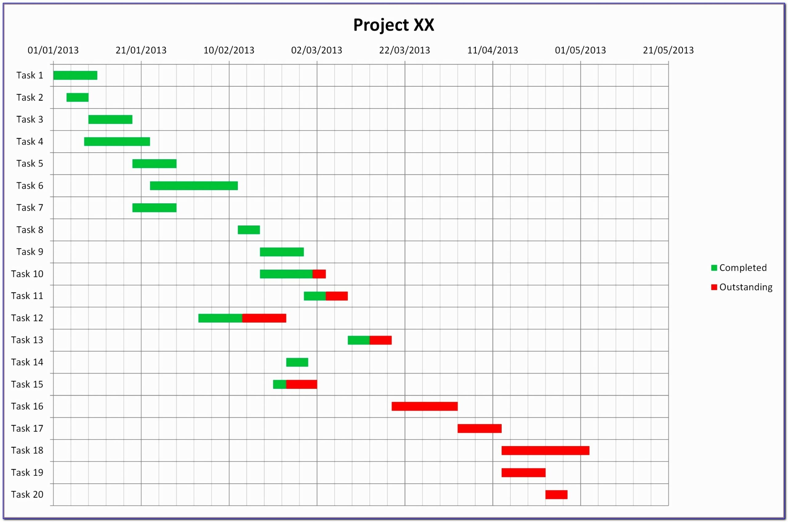 Excel Flow Diagram Template
