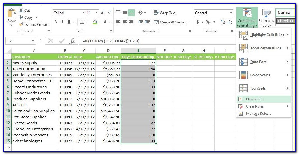 Excel Invoice Template Gst Free
