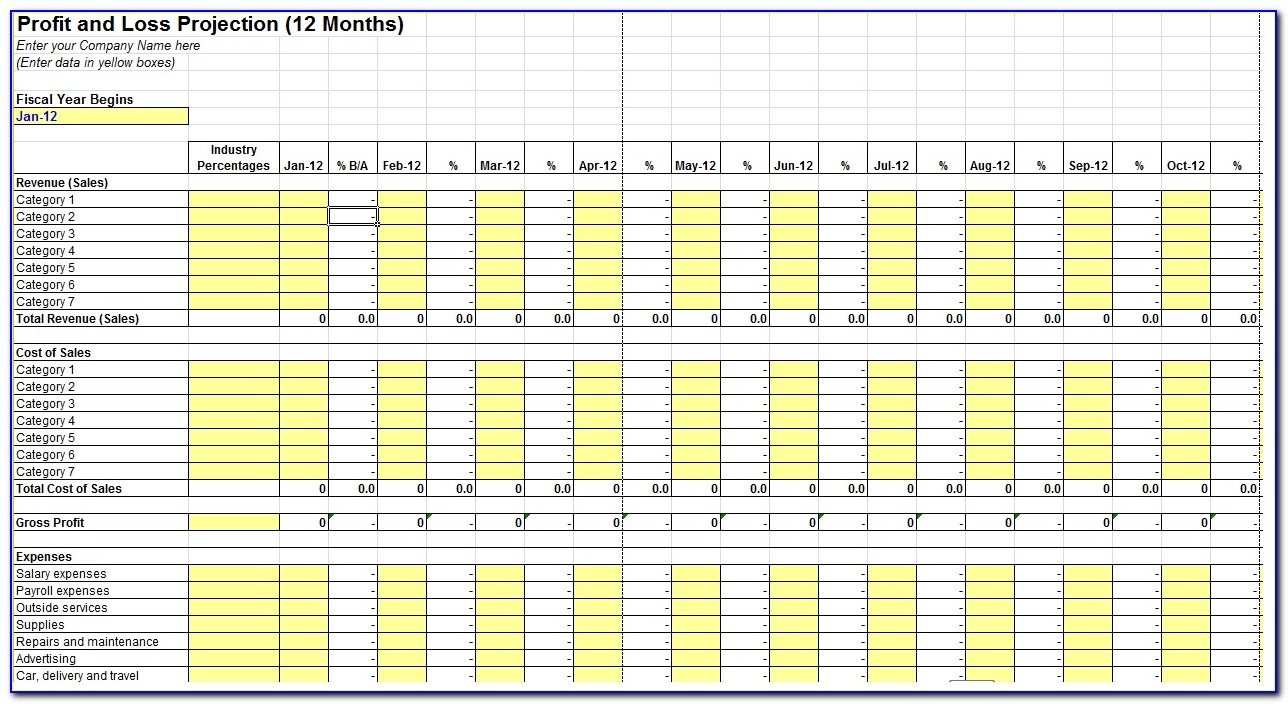 Excel Personal Training Templates