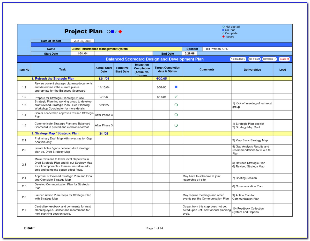 Excel Project Management Template Review
