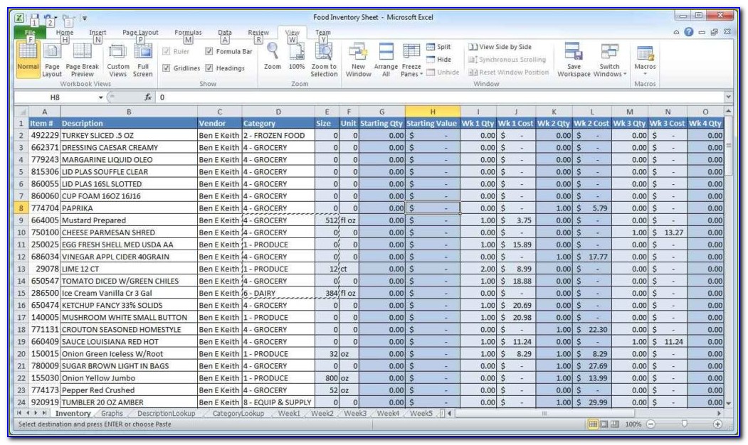 Excel Sheet Template For Project Management