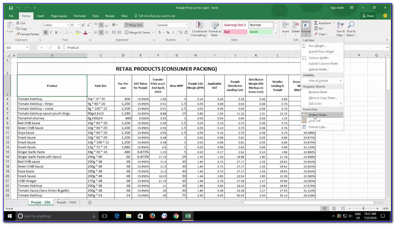Excel Spreadsheet Weekly Schedule Template