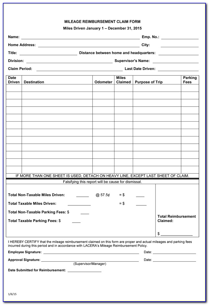 Expenses Report Template Excel