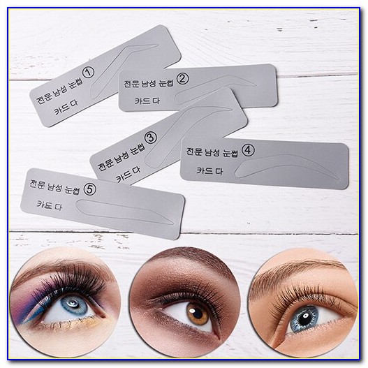 Eyebrow Guide Template Stencil Shaping Diy Tool