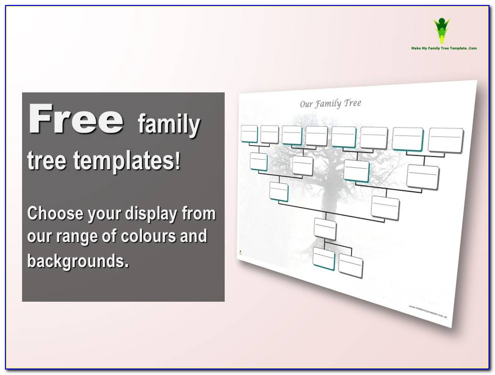 Family Tree Template Editable Free