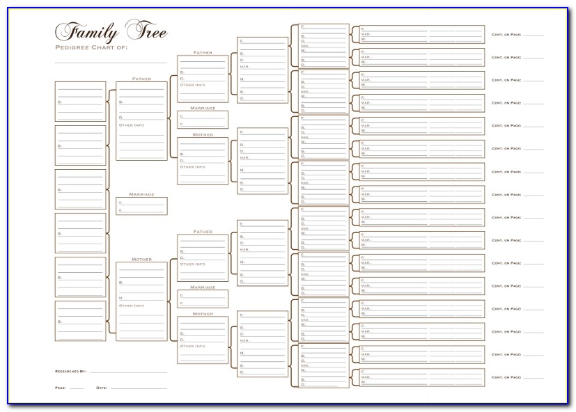 Family Tree Template Excel Mac