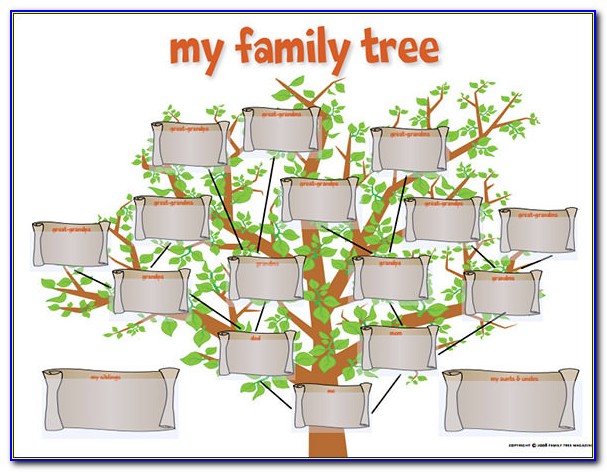 Family Tree Template Maker Online