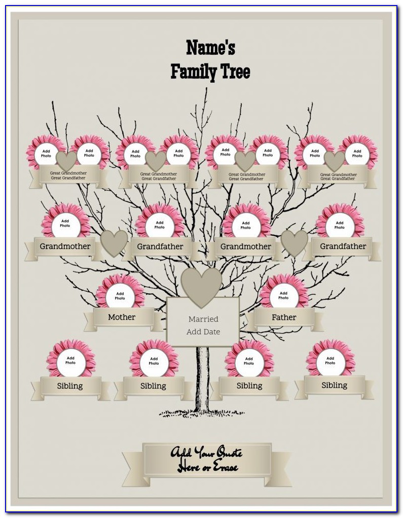 Family Tree Templates For Mac