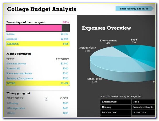 Financial Budget Presentation Templates